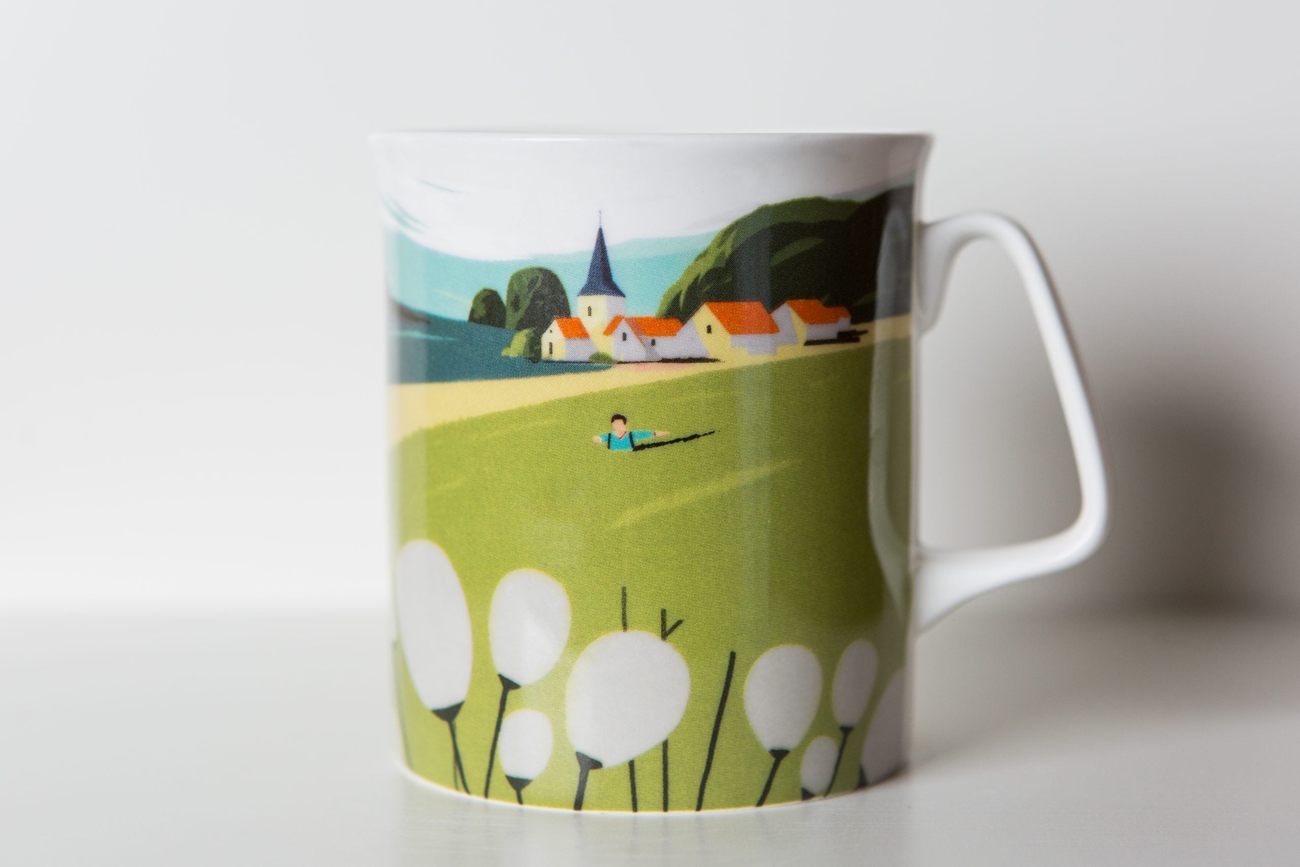 Tazza letteraria - Un paese ci vuole, non fosse che per il gusto di andarsene via... C. Pavese